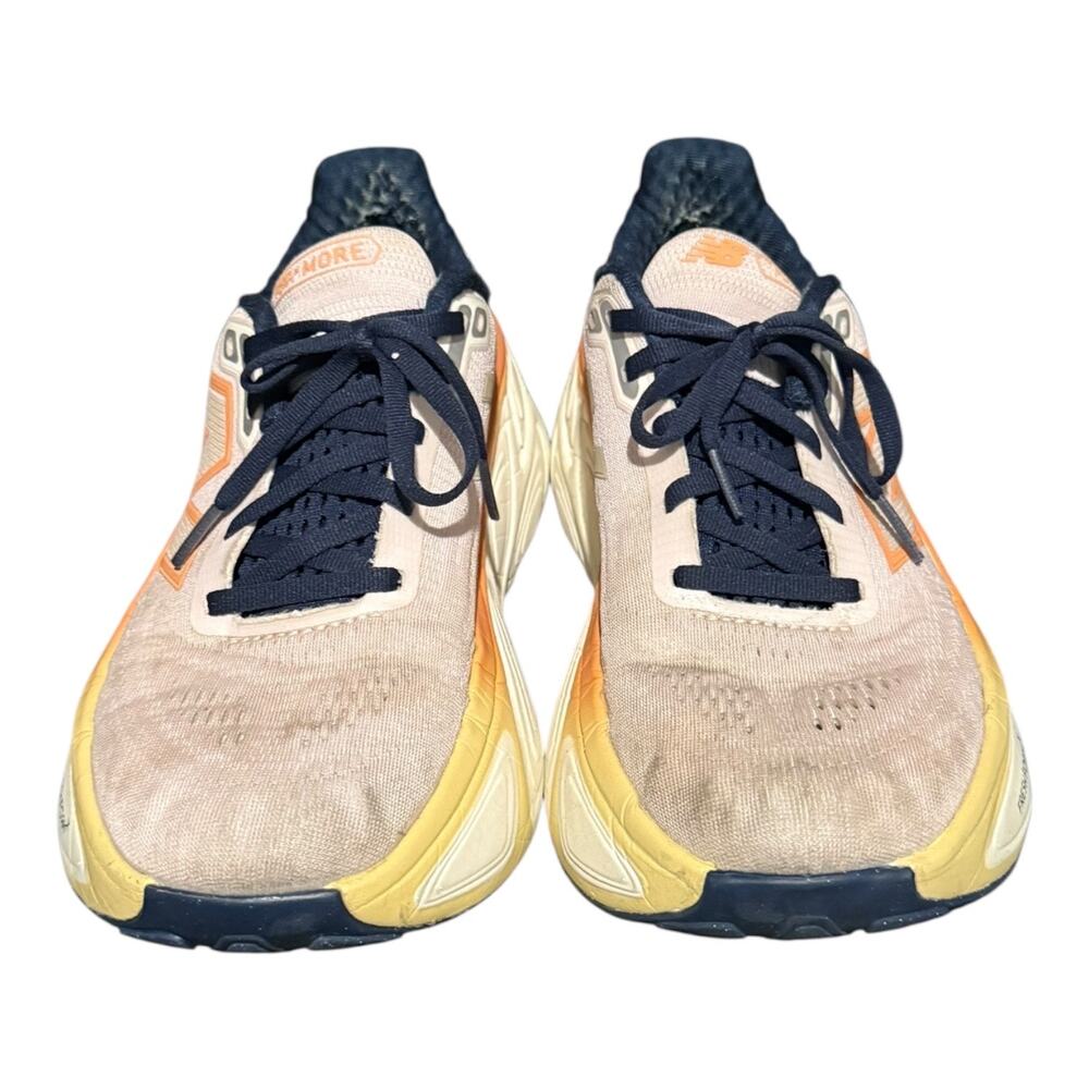 New Balance Fresh Foam X More v5 Women’s Running Sneakers Size 9 Pink Orange - Picture 4 of 9